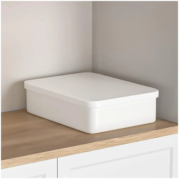 Vilscijon Desktop Storage Box, Bathroom Organizer 