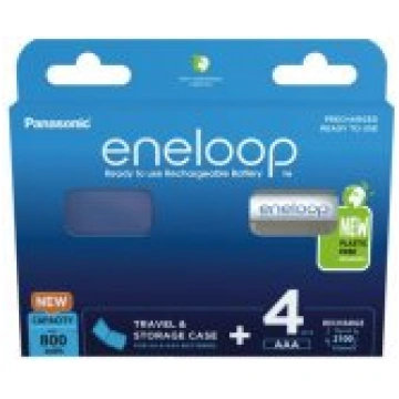 Panasonic Eneloop BK-4MCDEC4BE 4pcs + Box Baterija