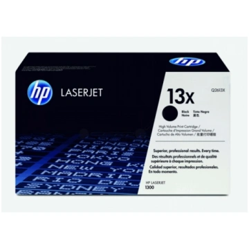 HP ORIGINAL CARTRIDGE NO.13X BLACK Q2613X, (Q2613X