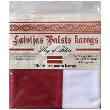 Valsts karogs, 70 cm x 140 cm