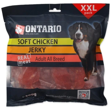 Gardums suņiem Ontario Soft Chicken Jerky 500 g BE