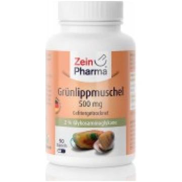 Green Lipped Mussel, 500mg - 90 caps Zein Pharma P