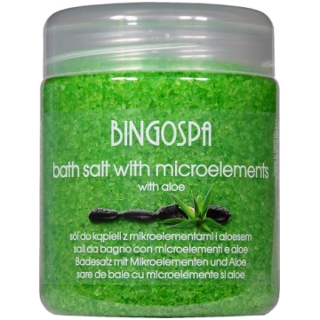 BINGO SPA_Aloe Vera vannas sāls 550g BingoSpa