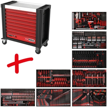 KSTools Performanceplus workshop tool trolley set 