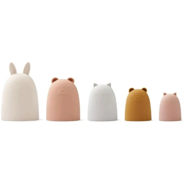 Rotaļlieta Anneli Nesting toy, Rose Multi Mix, Lie