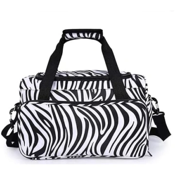 Frizētava Salon Carry Bag, svītrains matu soma, fr