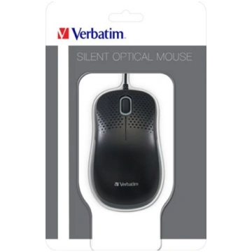Verbatim Silent Optical Mouse Black 49024 49024