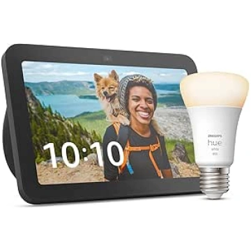 Echo Show 8 (3. paaudzes) | Antracīts + Philips Hu