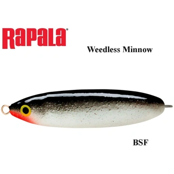 Vizulis šūpojošais Rapala Weedless Minnow BSF 32 g