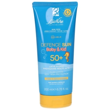 BIONIKE DEFENCE SUN SPF50+ BABY&KID LATTE FLUIDO 2
