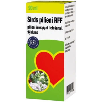 RFF Sirds pilieni, 90 ml RĪGAS FARMACEITISKĀ FABRI