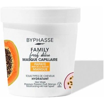 Mitrinoša maska Byphasse Family Fresh Delice Mango