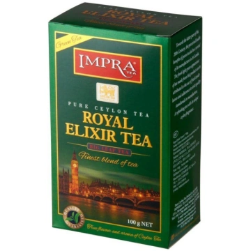Impra Royal Elixir Green Tea beramā lielo lapu zaļ