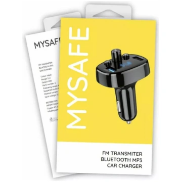 FM raidītājs MySafe FM Bluetooth Transmitter MP3 2