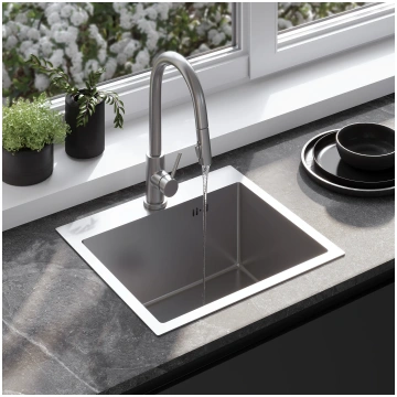 without kitchen faucet Rea