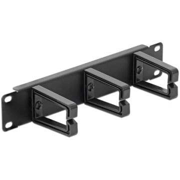 Delock 10″ Cable Management Panel black 43342