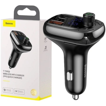Modulators Fm Baseus Automašīnas Bluetooth Mp3 S-1