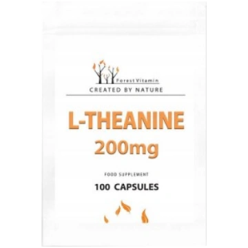 L-Theanine 200 mg Forest Vitamin 100 caps