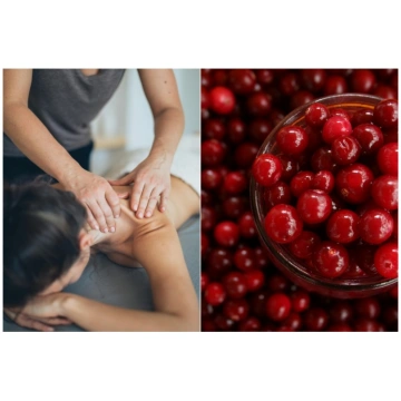 Rīta dzērveņu masāža no MySpa