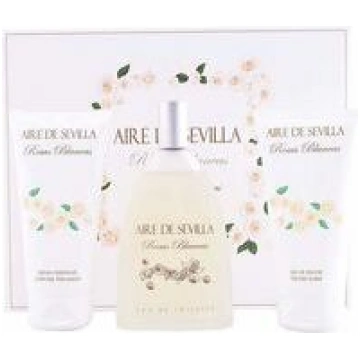 Aire De Sevilla Rosas Blancas - Dāvanu komplekts, 