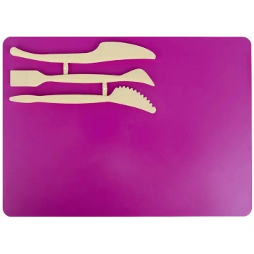Galds plastilīnam Kite, 250x180 mm, rozā