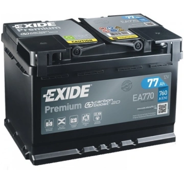 EXIDE - EA770 - 12V | 760A | 77Ah