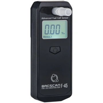BACscan F-45 alkohola testeris 0-4% melns