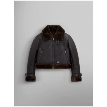 RAF B3 MOD BOMBER JACKET W - CHOCOLATE / M