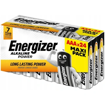 Sārmu baterijas lr03/aaa kaste 24gab. ENERGIZER 76