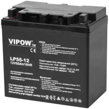 12V 55Ah akumulators :: Gēla -Gēla (GEL) :: 12 Vol