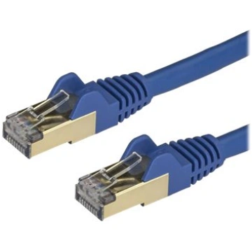 Startech 50cm CAT6A Ethernet Cable, 10 Gigabit Shi