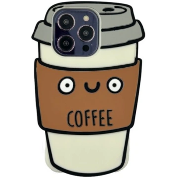 3MK ETUI CASE 3D CAFFFE LATTE IPHONE 16 PRO standa