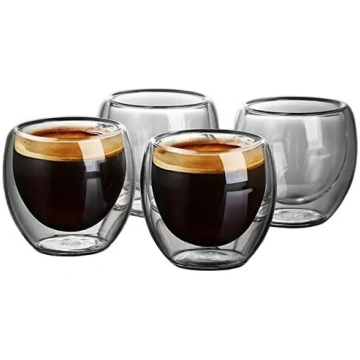 deal dubultās stikla espresso tasīšu komplekts 6 g