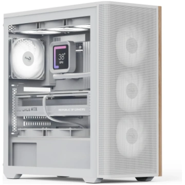 AeroCool D501A PC Case, Mid Tower, ATX, Tempered G