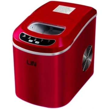 Portable ice cube maker LIN ICE PRO-R12 red