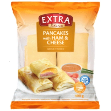 Pankūkas EXTRA LINE šķiņķa siera 400g