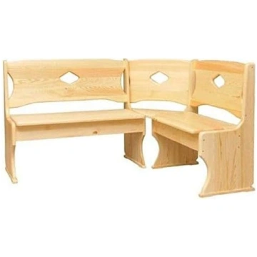 k koma Corner Bench Painted Pine Kitchen Furniture