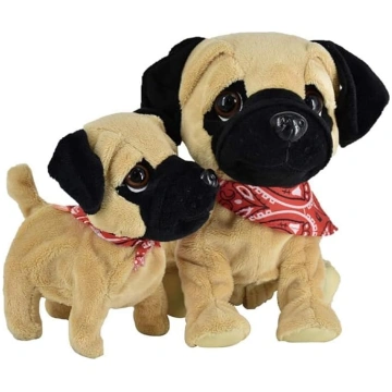 WEofferwhatYOUwant Pug Duo - interaktīvs plīša rob