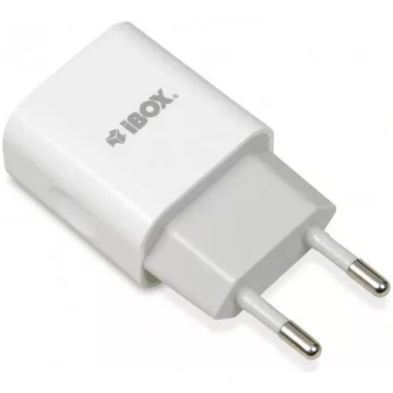 AC iekštelpu lādētājs IBOX C-35 universāls, balts 