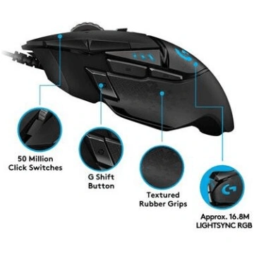 Mouse Logitech G502 gaming wired USB BK
