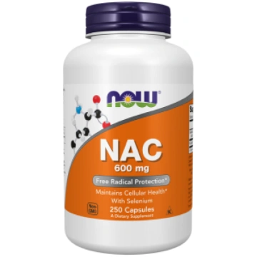 NAC 600 mg Now Foods 250 vcaps