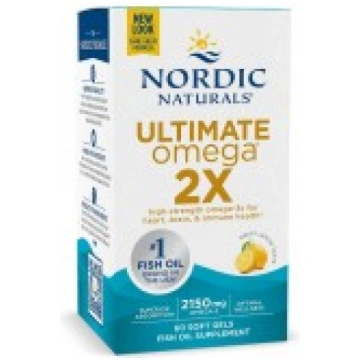 Ultimate Omega 2X, 2150mg Lemon - 60 softgels Nord