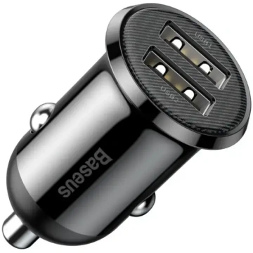 Baseus Grain PRO automašīnas lādētājs 2x USB 4.8A 