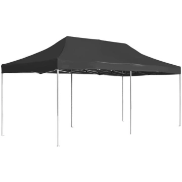 vidaXL saliekama nojume, 6x3 m, alumīnijs, antracī