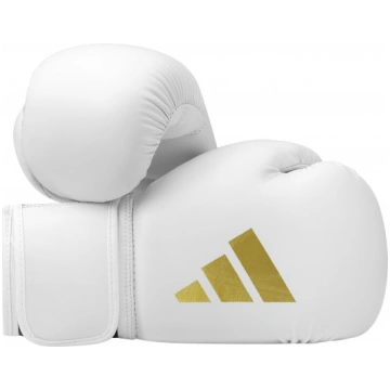 adidas boxing gloves Speed 50 white / gold 14 oz