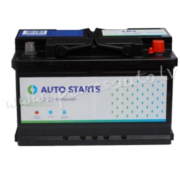 5-572409 - Akumulators AUTO STARTS STANDARD 12V 72