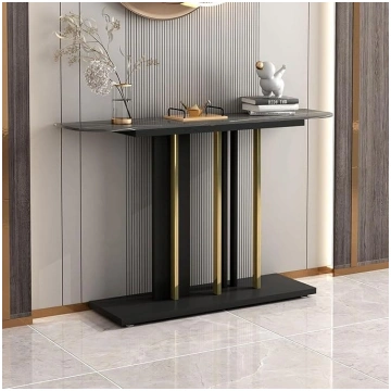 Modern, Luxurious Console Table with Sintered Ston