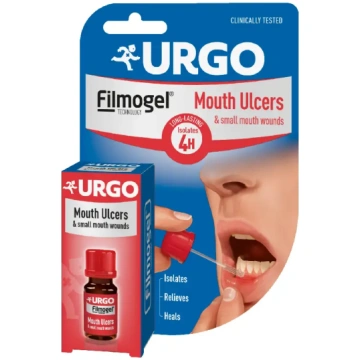 URGO Filmogel® Mutes gļotādas čūlām un nelielām br