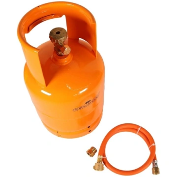 GARDINGER 3 kg gāzes balonu komplekts oranžā krāsā