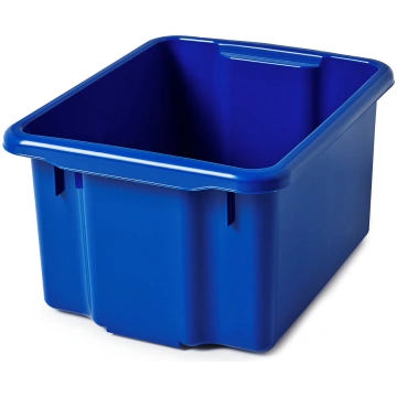 Plastmasas kaste BLAKE, 600x400x350 mm, 55 L, zila